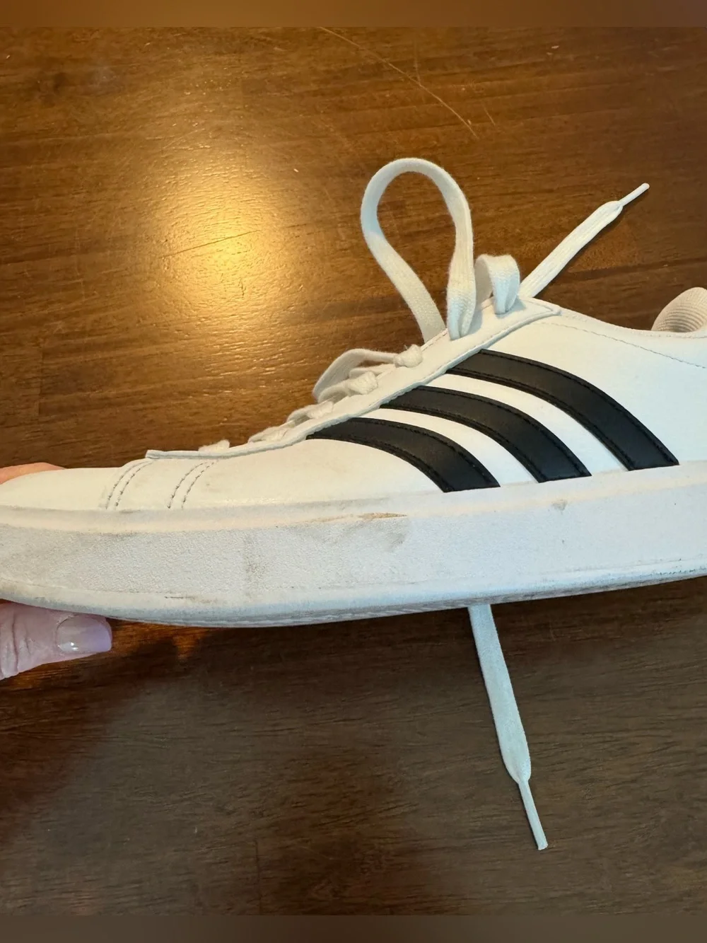 adidas white women
